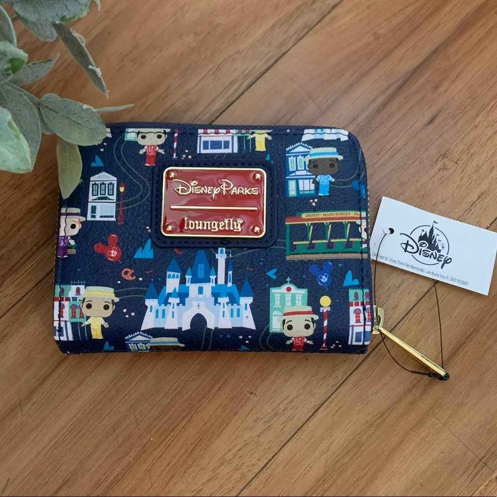 ~😊NWT Loungefly Disney Parks Dapper Dan's Wallet😊~ - Picture 5 of 6